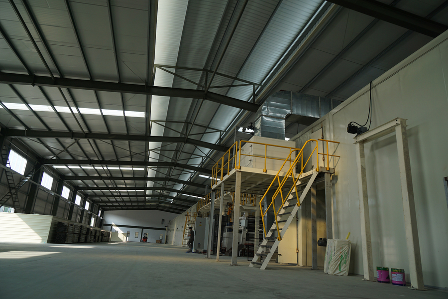 WEEM Abrasives γραμμή παραγωγής του κατασκευαστή