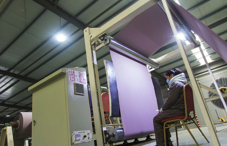 WEEM Abrasives γραμμή παραγωγής του κατασκευαστή